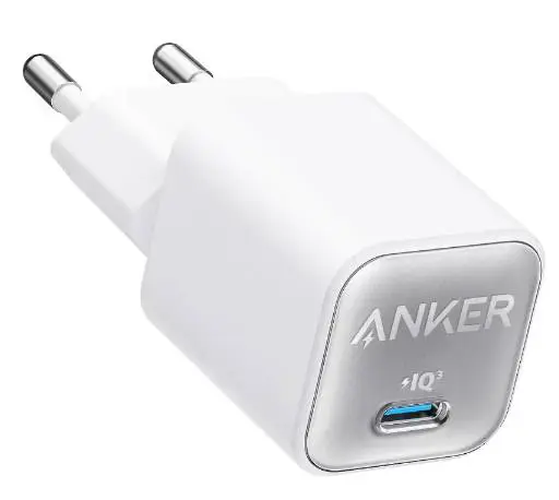 Мережева зарядка ANKER PowerPort 511 Nano III - 30W USB-C (Біла)