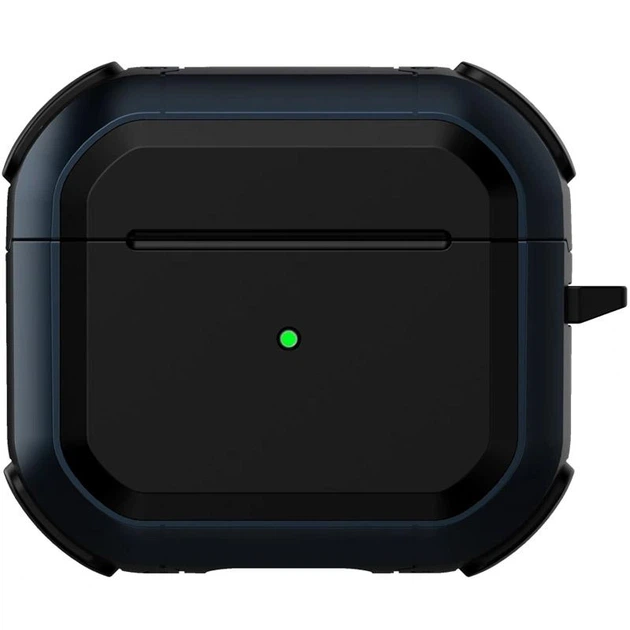 Футляр протиударний Black ed. для навушників Airpods 4 (Blue)