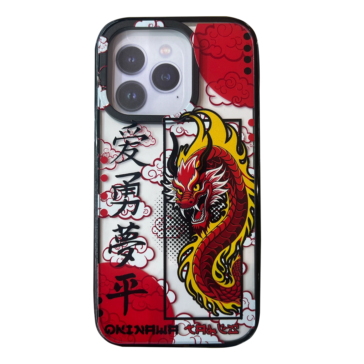 Чохол MaiKai Titan Art Series для iPhone 15 Pro (Okinawa Dragon)