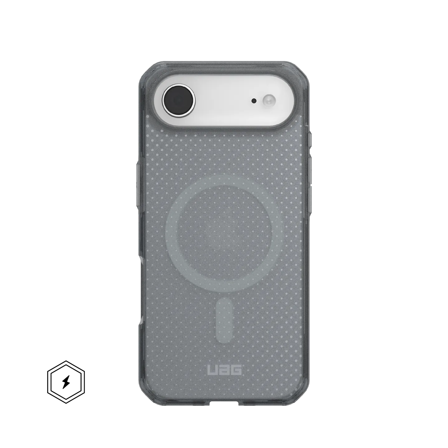 Чохол UAG для Phone 17 Air, Dot MagSafe, Ash