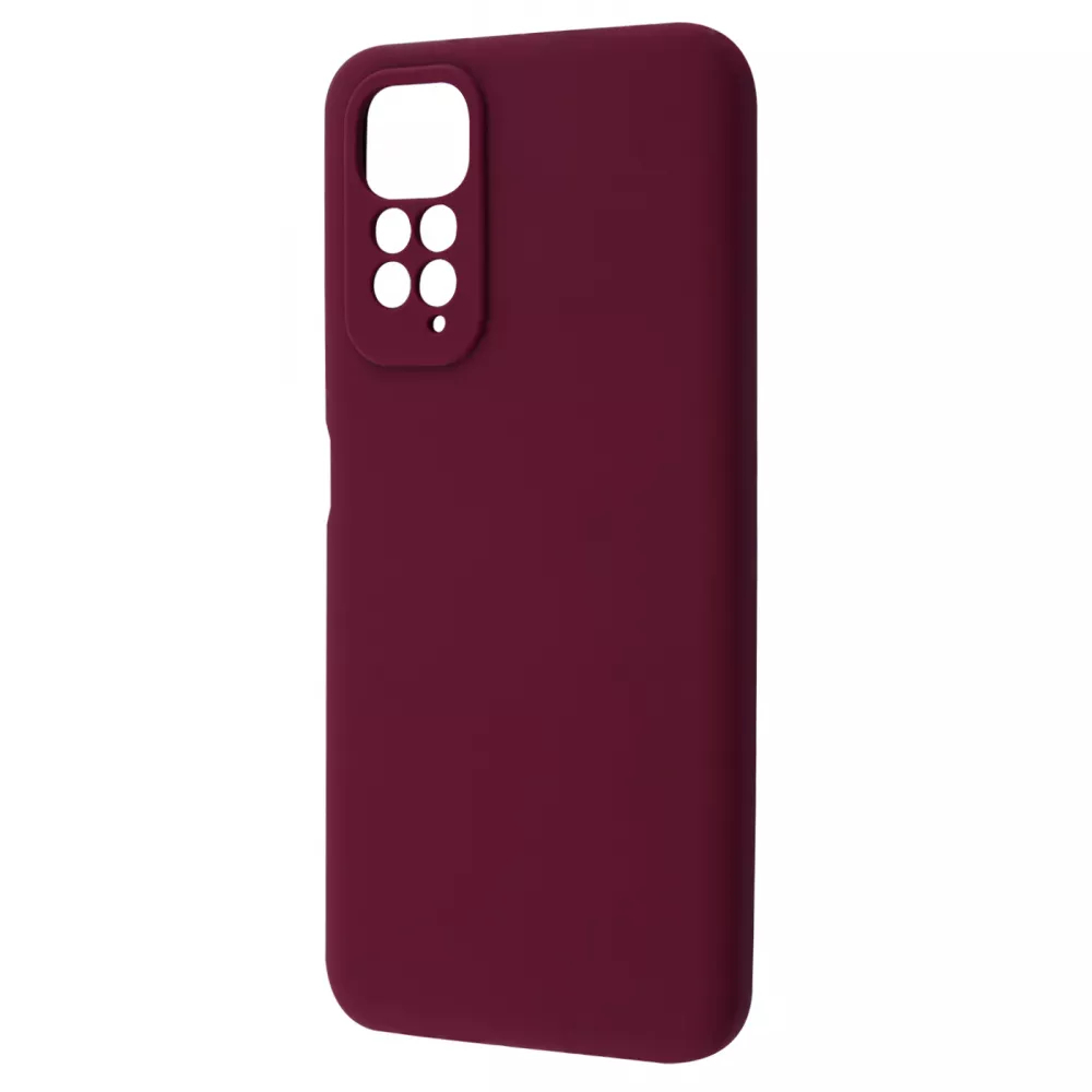Чохол WAVE Full Silicone Cover Xiaomi Redmi Note 11 4G/Redmi Note 11S (сливовий)