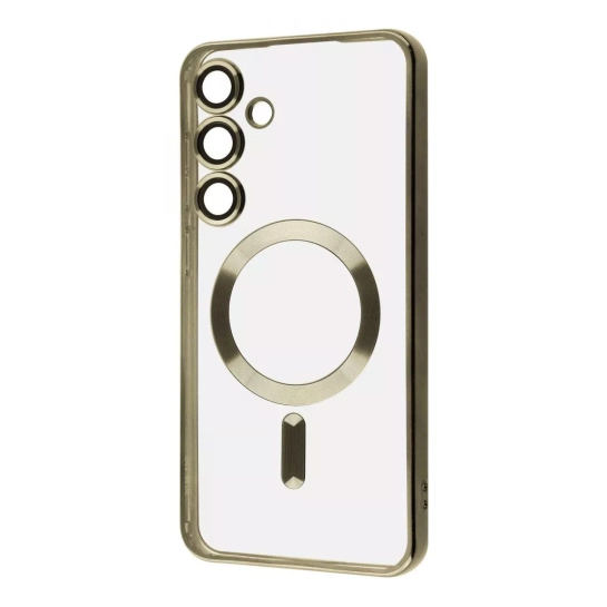 Чохол Metal Matte Case with Magnetic Ring for Samsung S25 Plus (Gold)