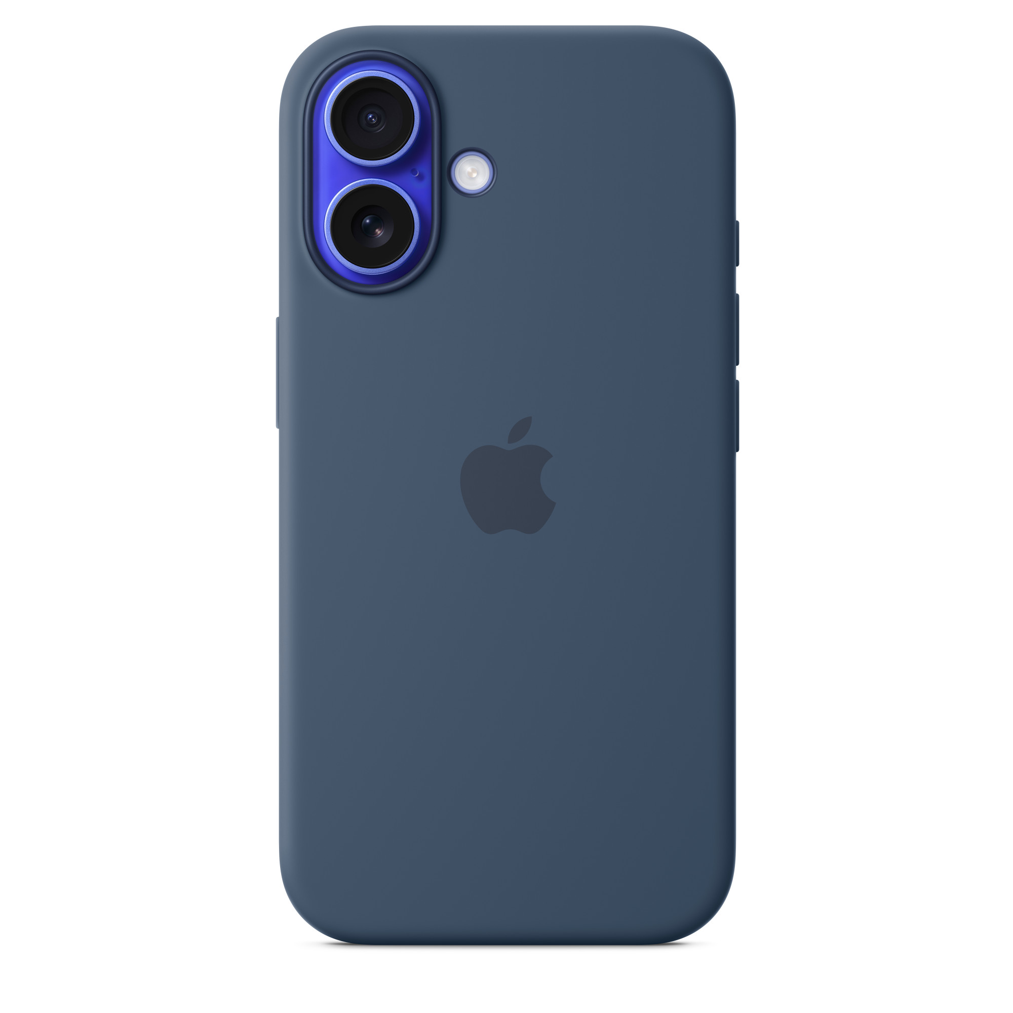 Чохол Silicone Case with MagSafe for iPhone 16, Denim (OEM)