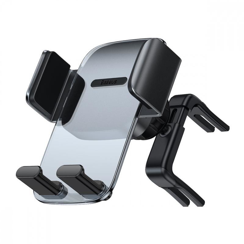 Автотримач Baseus Easy Control Clamp (Applicable to Round Air Outlet) (сірий)
