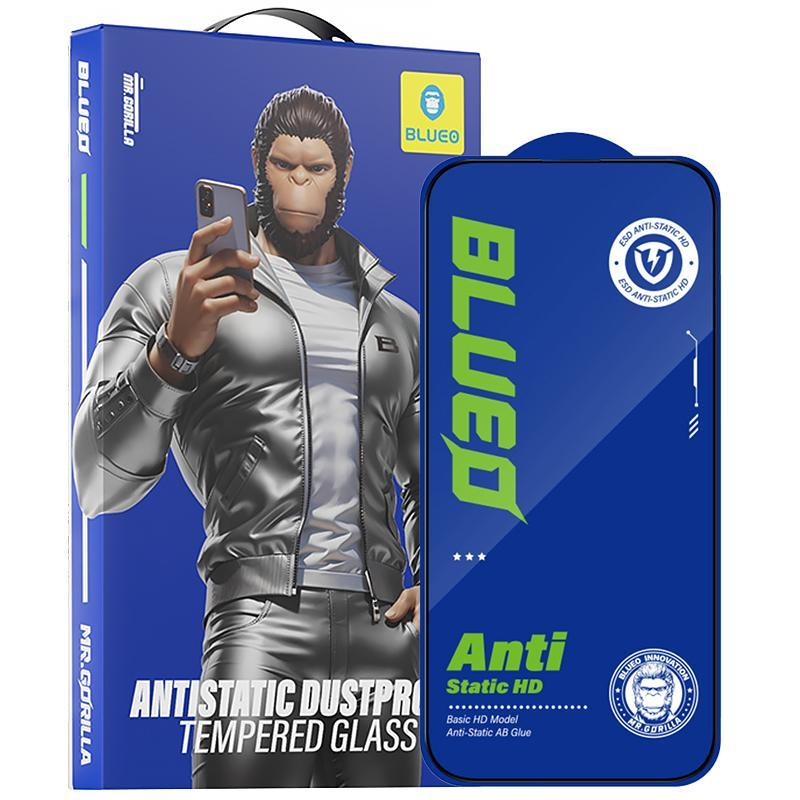 Захисне скло Blueo для iPhone 15/16 PBJ1 Anti-Static (Black)