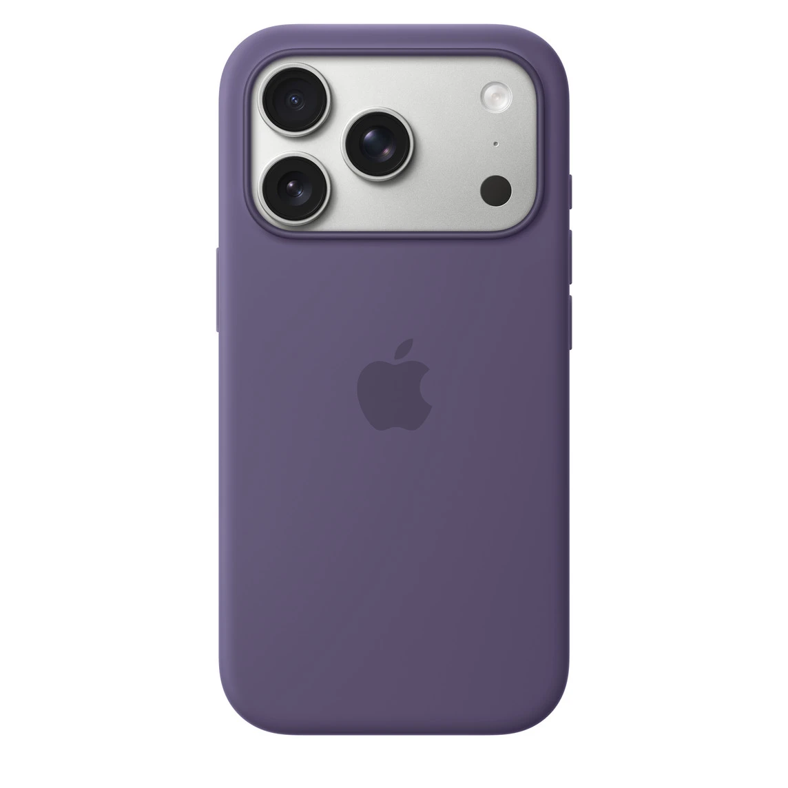 Чохол Silicone Case with Button, Animation & MagSafe iPhone 17 Pro, Purple Fog (OEM)