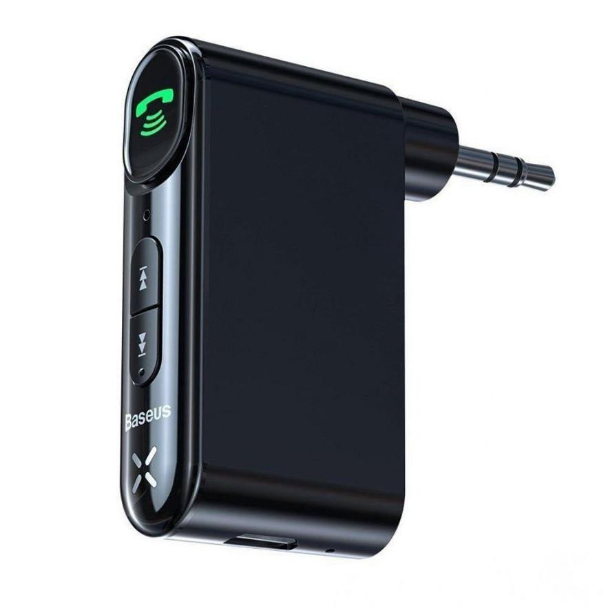 AUX Baseus Qiyin car Bluetooth Receiver (black)