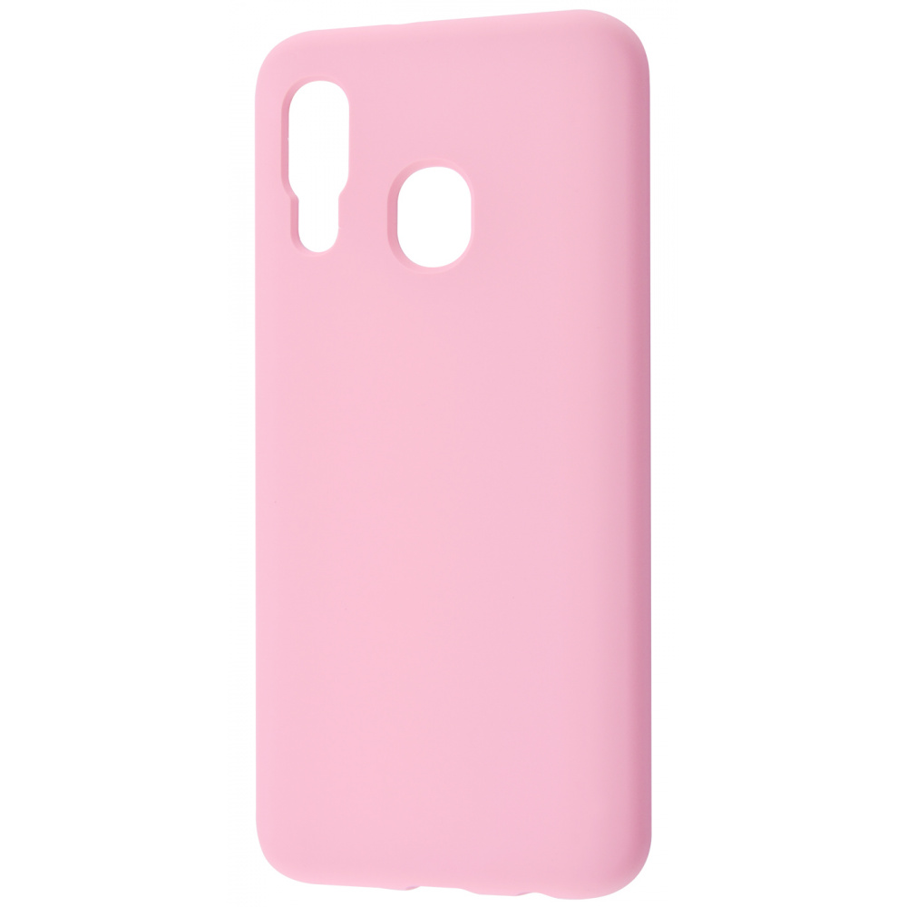 Чохол WAVE Full Silicone Cover для Samsung Galaxy A40 - Light Pink