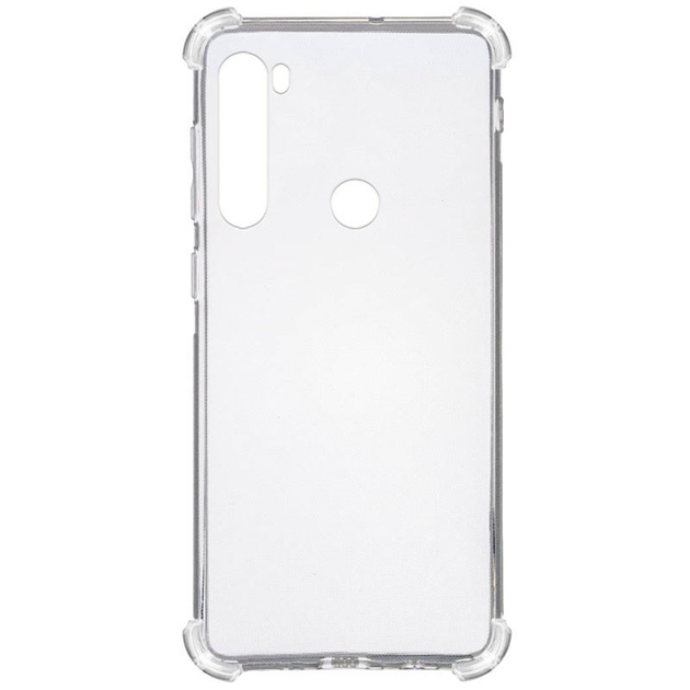 Чохол GETMAN Ease logo посилені кути для Xiaomi Redmi Note 8T (Безбарвний (прозорий))