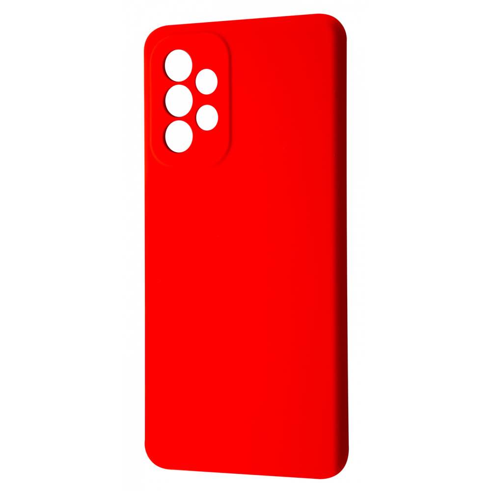 Чохол WAVE Full Silicone Cover Samsung Galaxy A73 (червоний)
