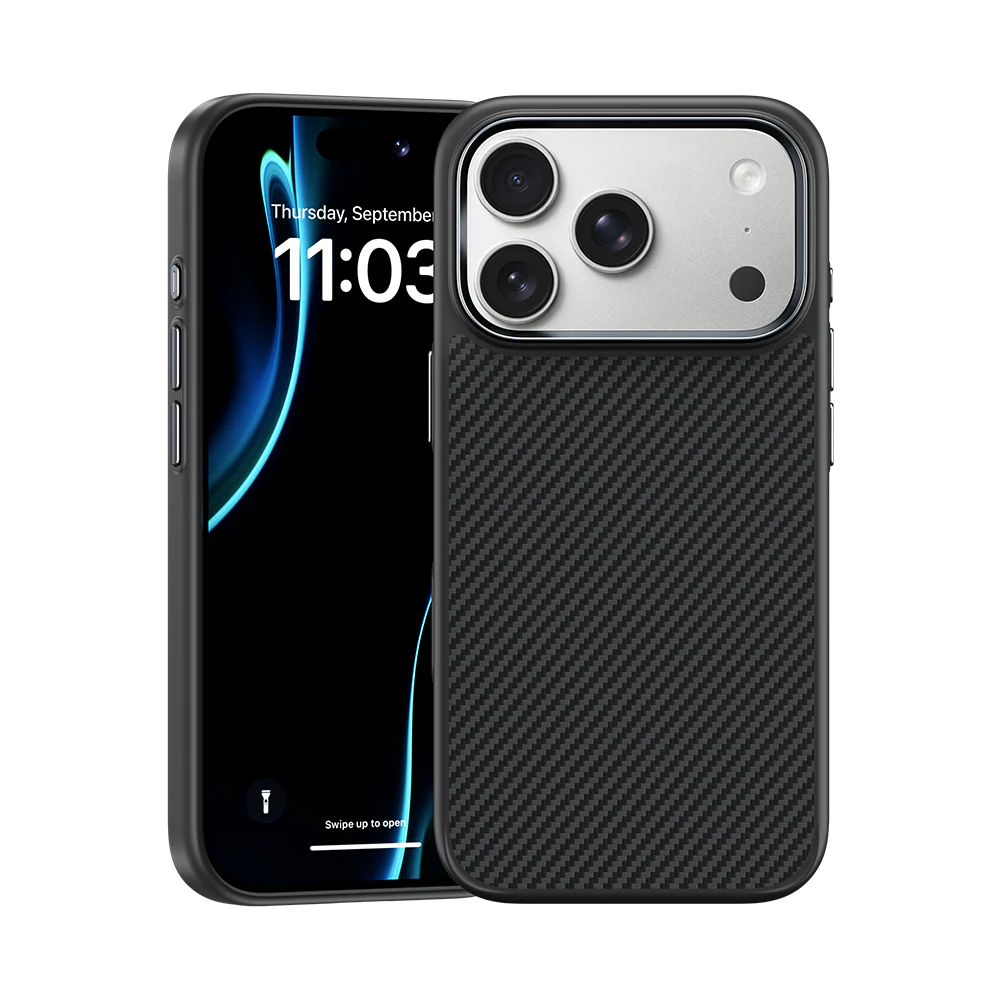 Чохол Benks Armor Pro Kevlar Case (600D) for iPhone 17 Pro Max with MagSafe Black