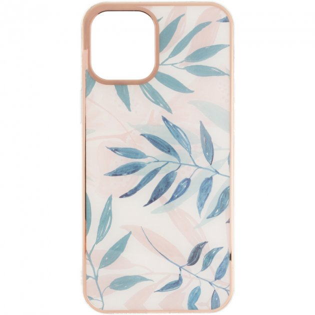 Чохол Gelius Leaf Case iPhone 12 Pro Max Pink Grass