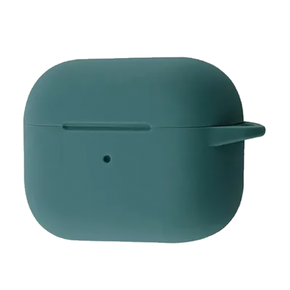 Чохол Silicone Case New for AirPods 4 (сосново-зелений)