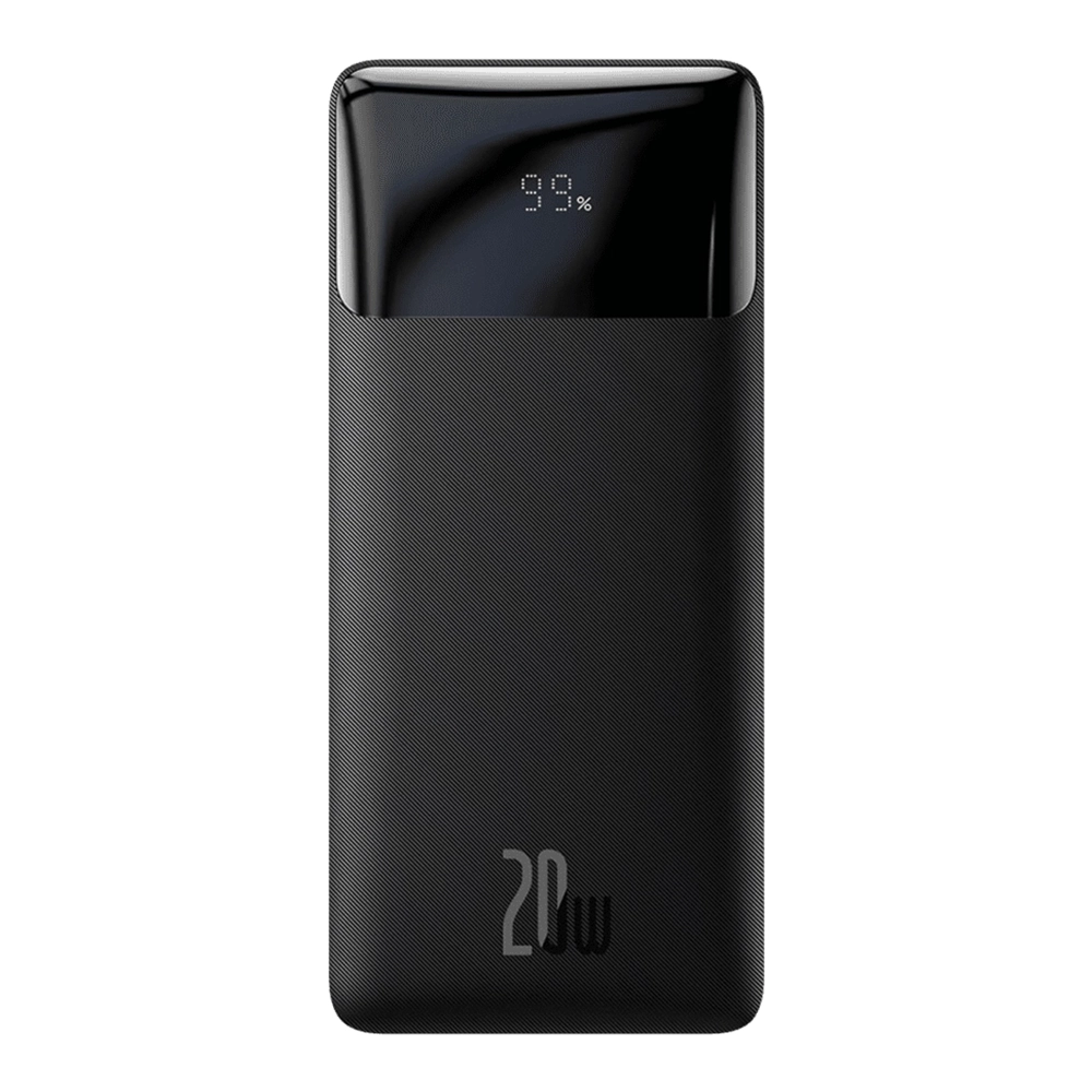 Портативна Батарея Baseus Bipow Overseas 20W 20000mAh (чорний)