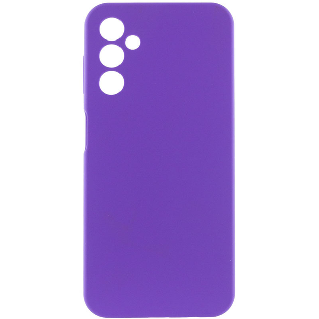 Чохол Silicone Cover Lakshmi Full Camera (AAA) для Samsung Galaxy A16 4G/5G (Фіолетовий / Amethyst)