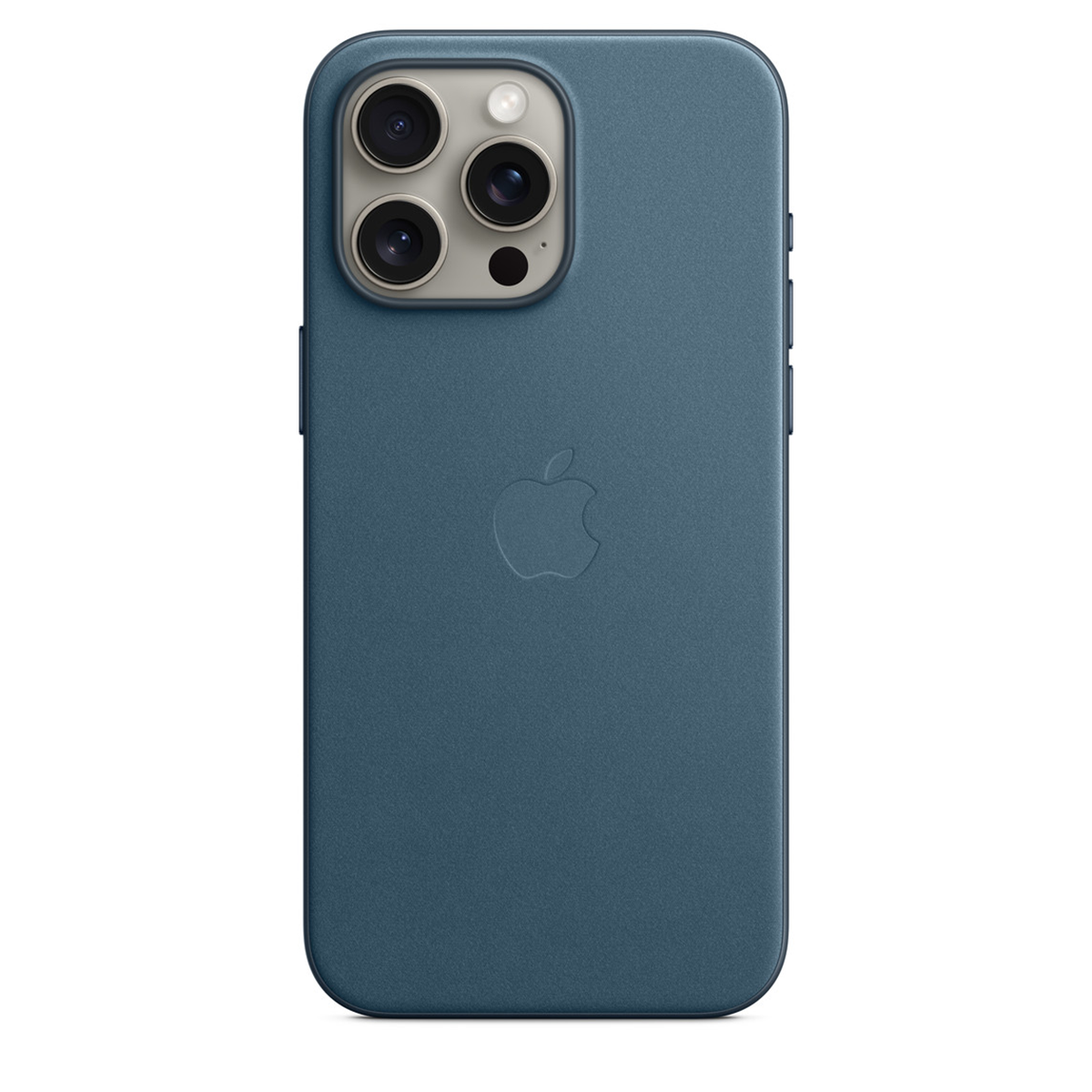 Чохол FineWoven Case with MagSafe для iPhone 15 Pro Max, Pacific Blue (OEM)