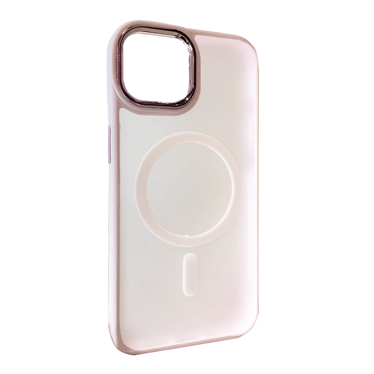 Чохол MaiKai Matte Colorful Case with MagSafe iPhone 13 (рожевий)