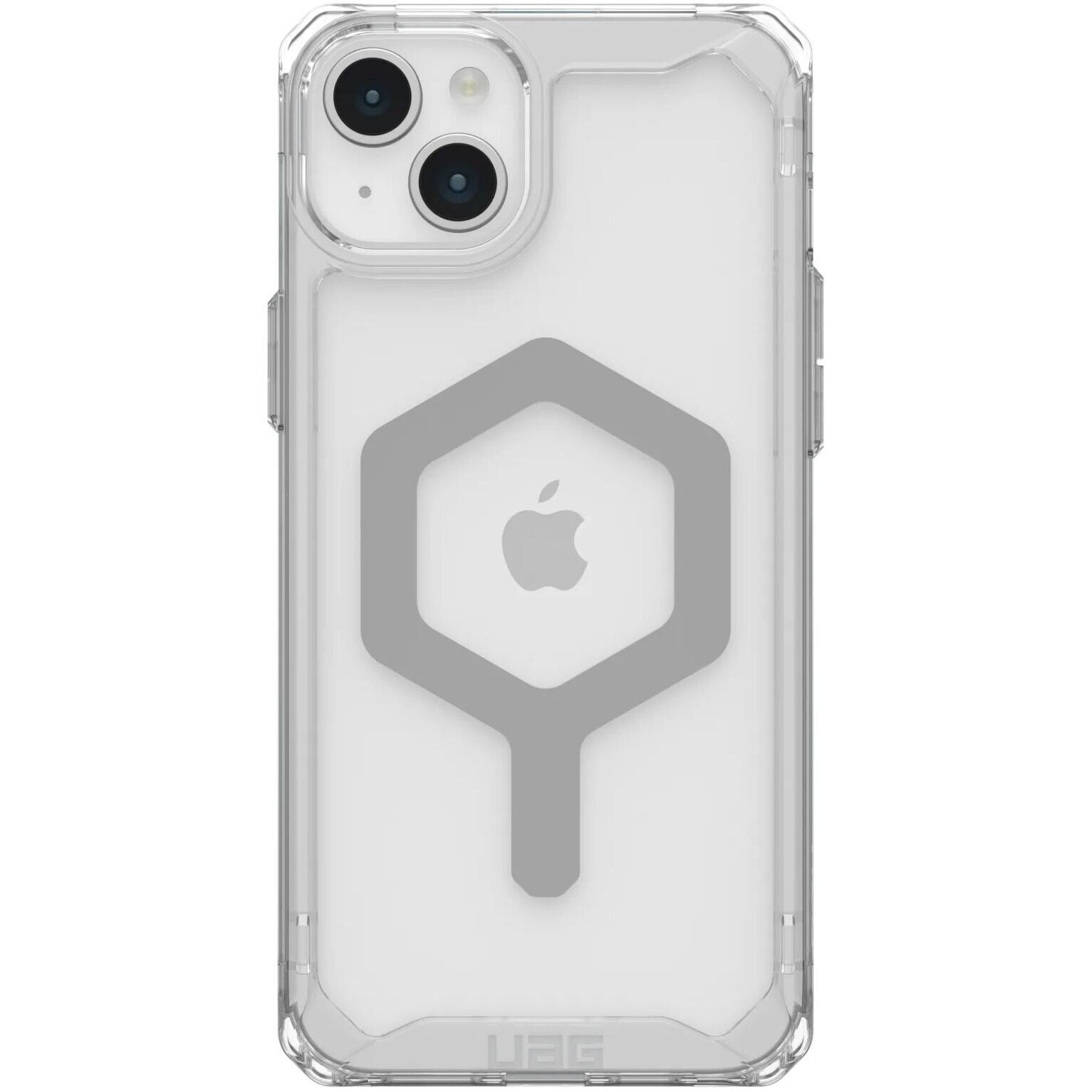 Чохол UAG для iPhone 15 Plus, Plyo Magsafe, Ice/Silver