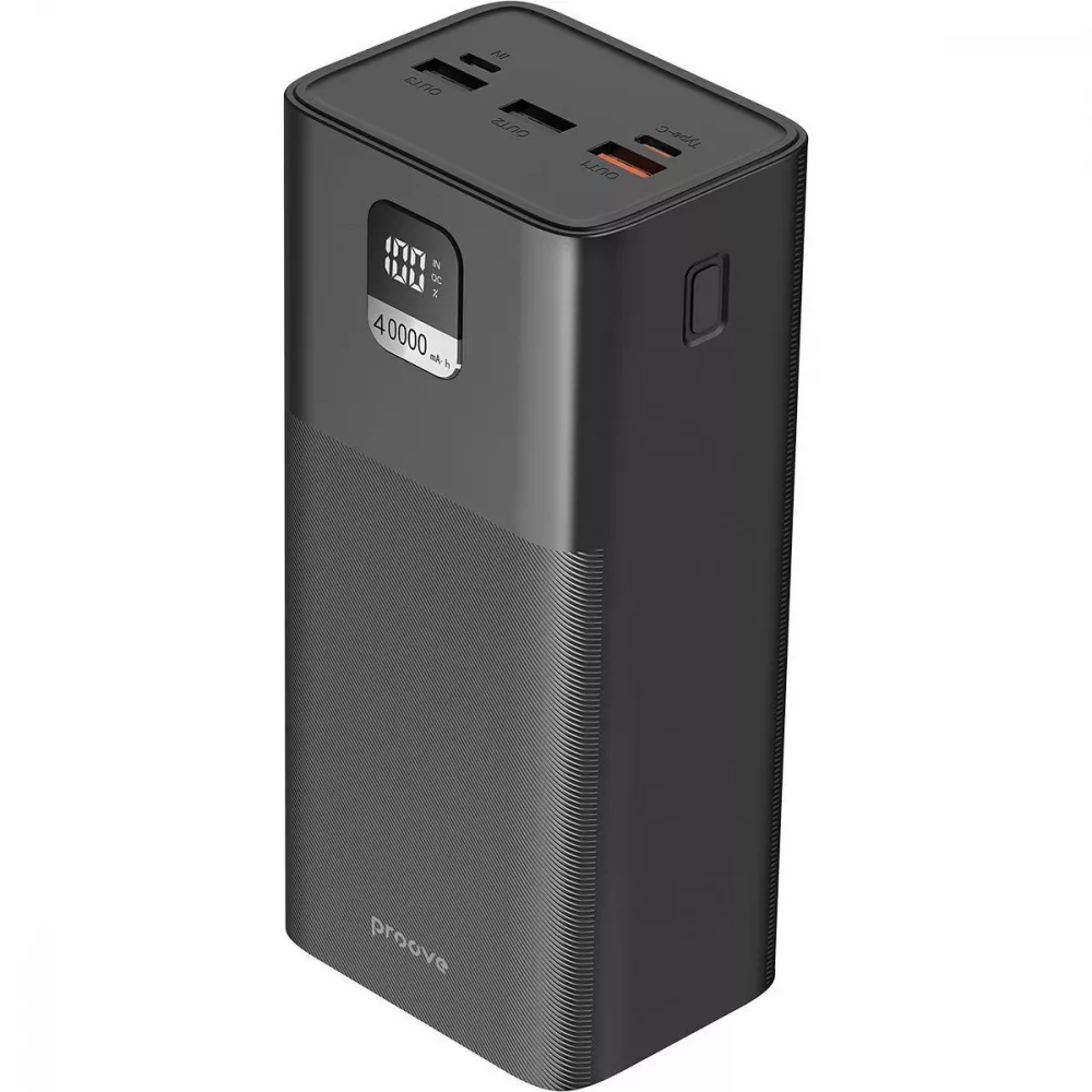 Портативна Батарея Proovу Giant Lite 22.5W 40000mAh (чорний)