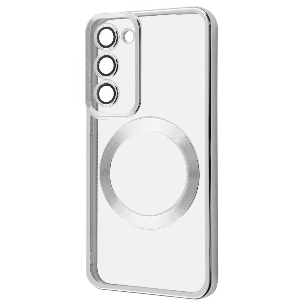 Чохол WAVE Metal Color Case with Magnetic Ring Samsung Galaxy S23 (срібний)
