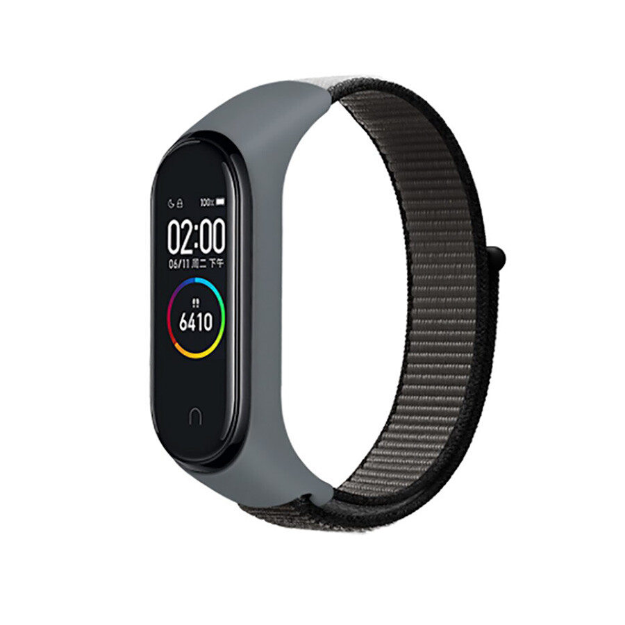Ремінець Nylon Sport Loop для Mi Band 3/4 - Dark Olive