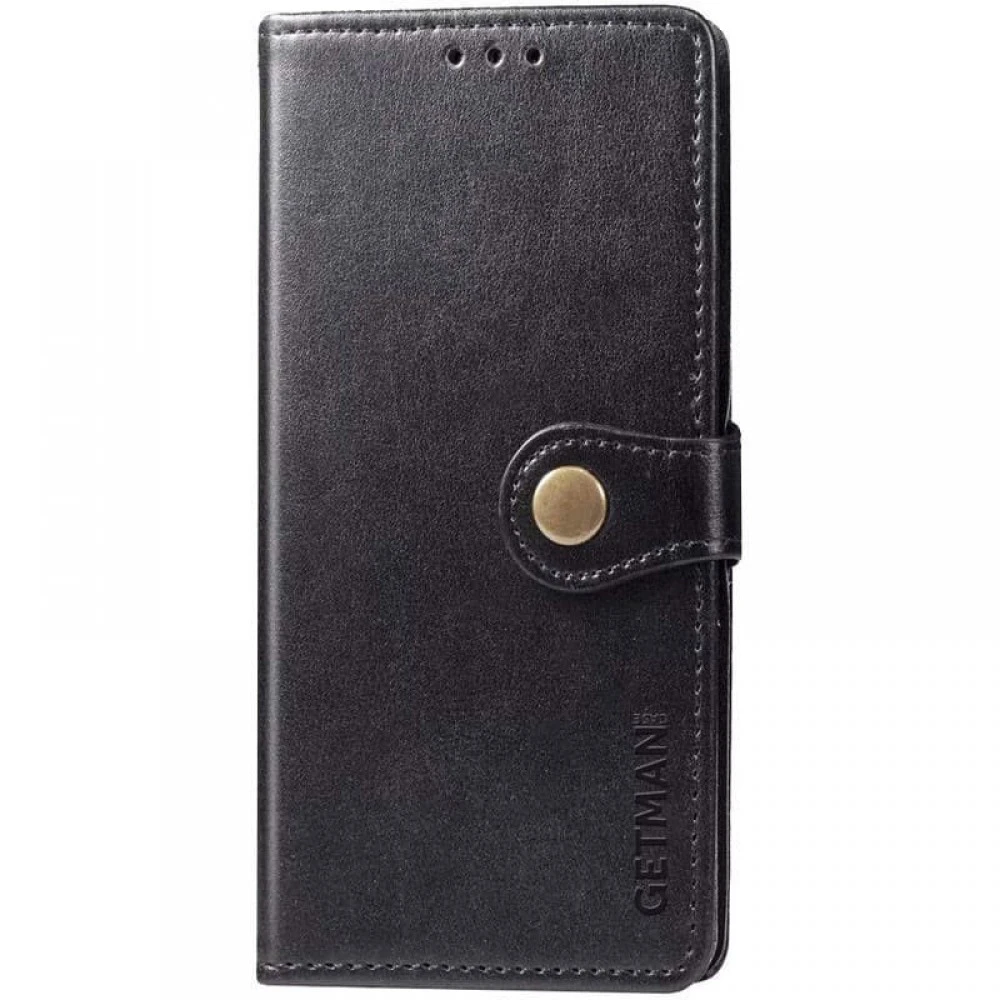 Чохол книжка GETMAN Gallant (PU) для Samsung S21 FE (Чорний)