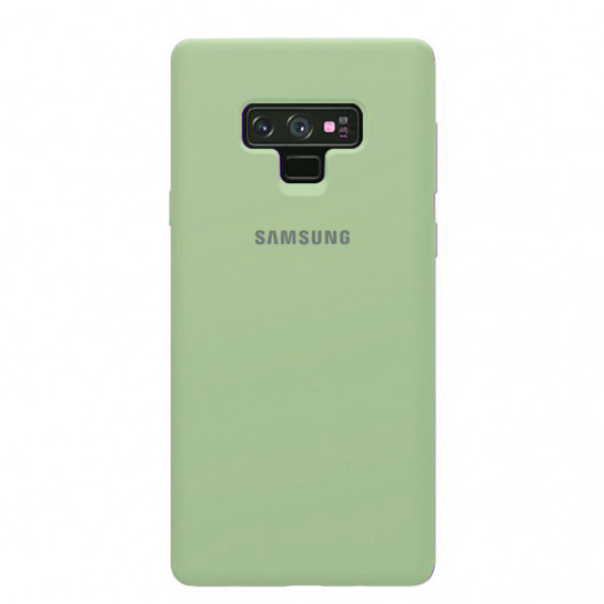 Чохол Silicone Case для Samsung Note 9 - Light Green