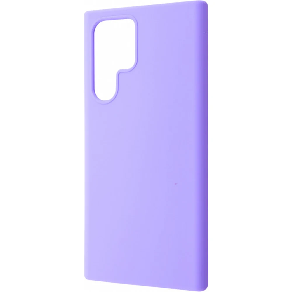 Чохол WAVE Full Silicone Cover Samsung Galaxy S22 Ultra (світло-фіолетовий)