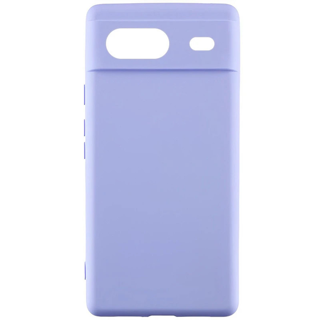 Чохол Silicone Cover Lakshmi Full Camera (AAA) для Google Pixel 8a (Бузковий / Dasheen)