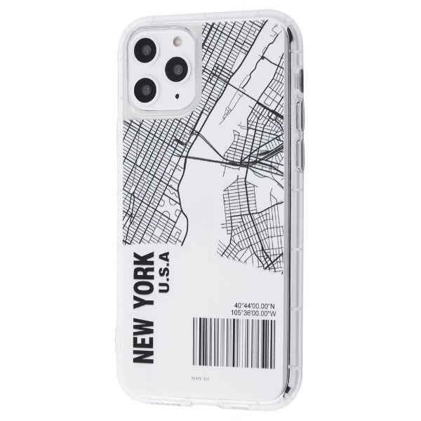 Чохол Maps City для iPhone 11