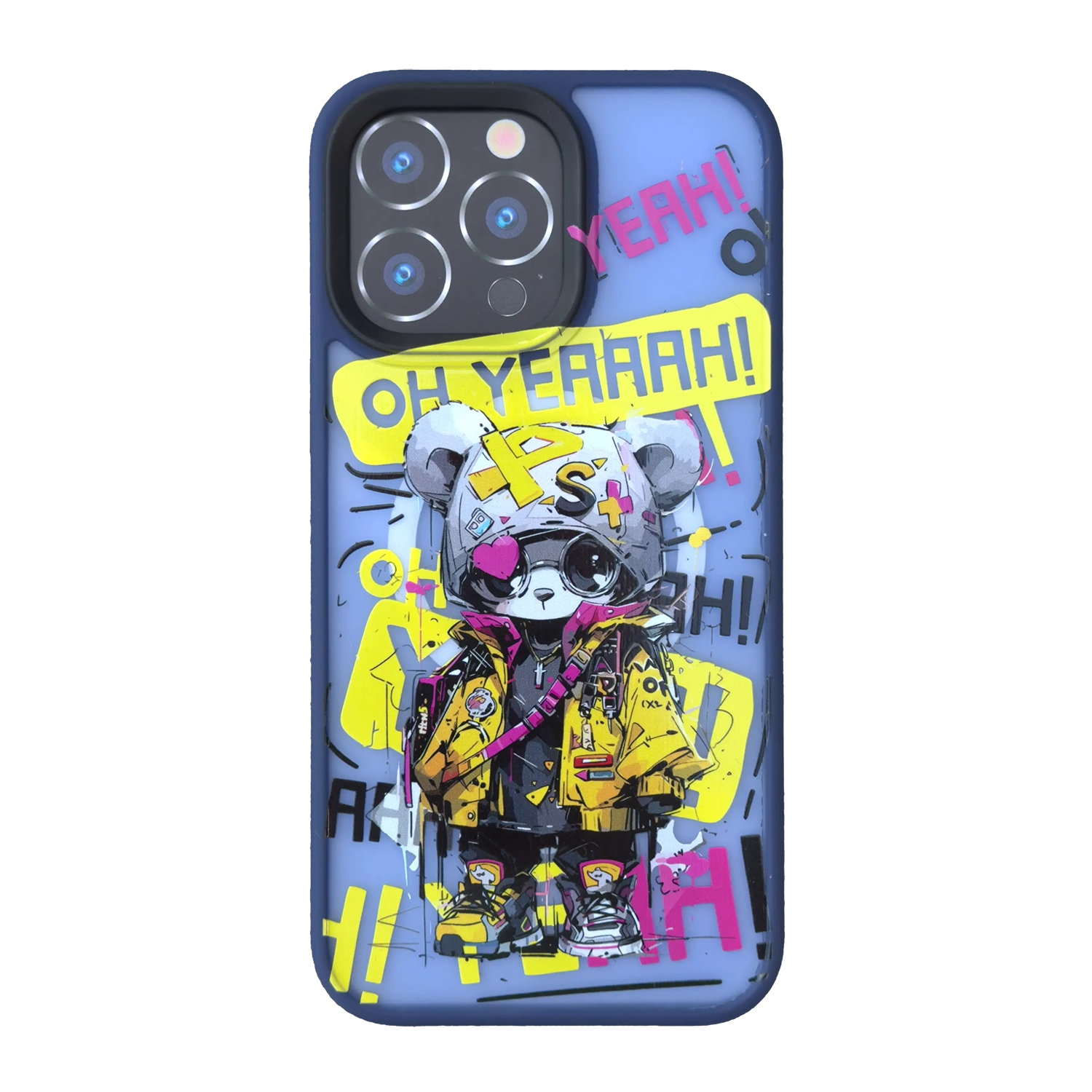 Чохол MaiKai Titan Art Series для iPhone 14 Pro Max (Oh Yeaaah Purple)
