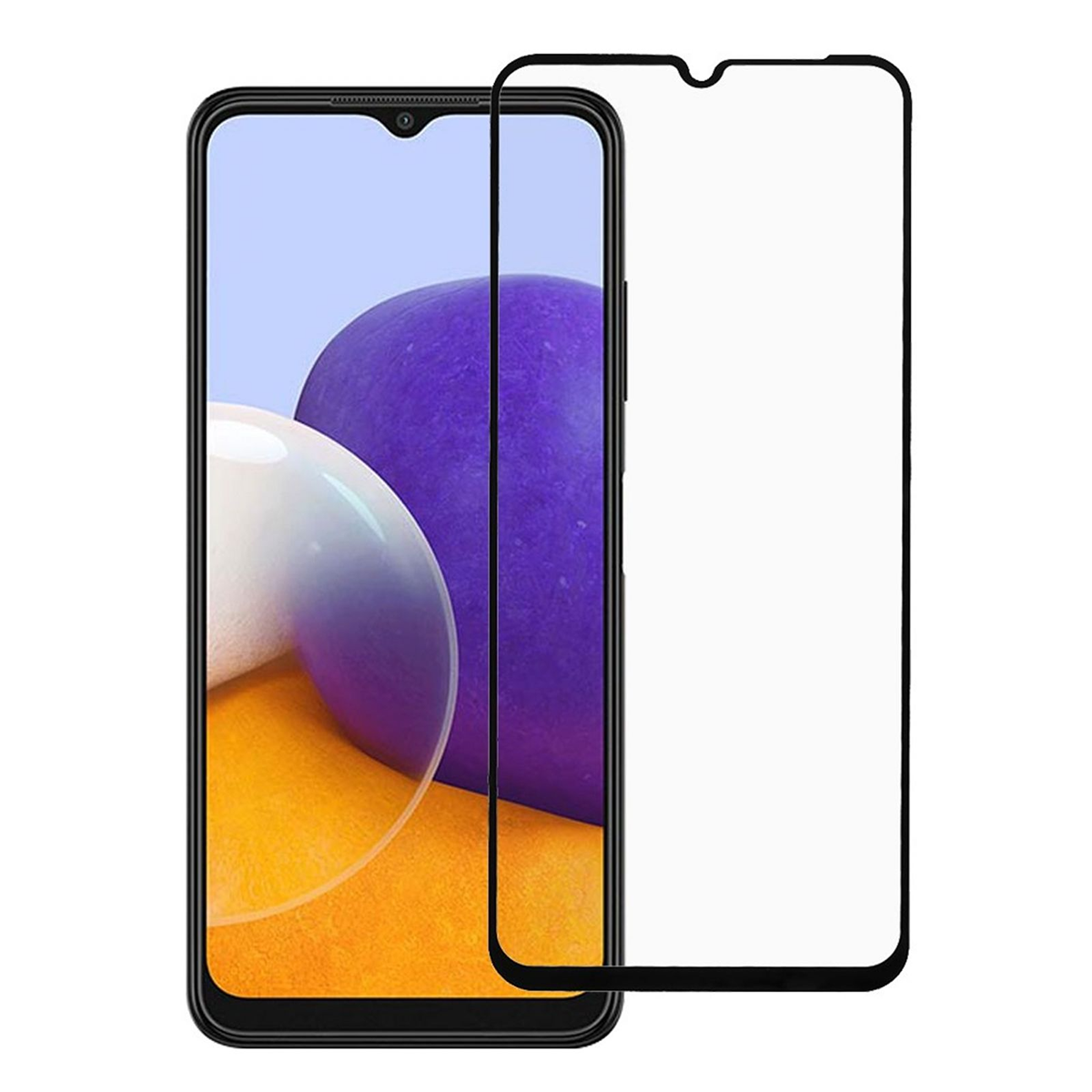 Захисне скло MaiKai 3D Amazing Full Glass для Samsung A225 4G (A22-2021) Чорний