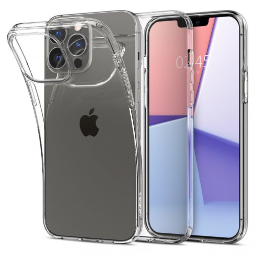 Чохол Spigen для Apple iPhone 13 Pro Max Crystal Flex, Crystal Clear