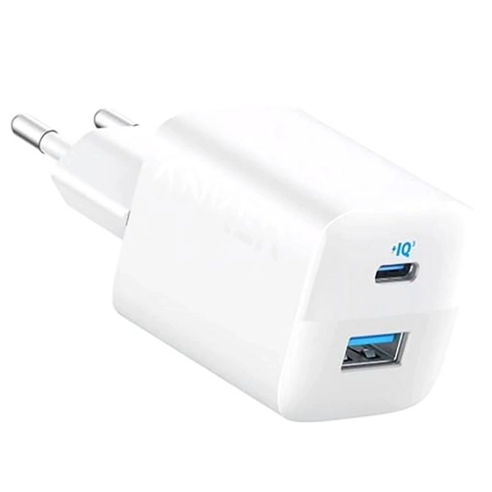 Мережева зарядка ANKER PowerPort 323 - 33W Dual-Port USB-C (Білий)