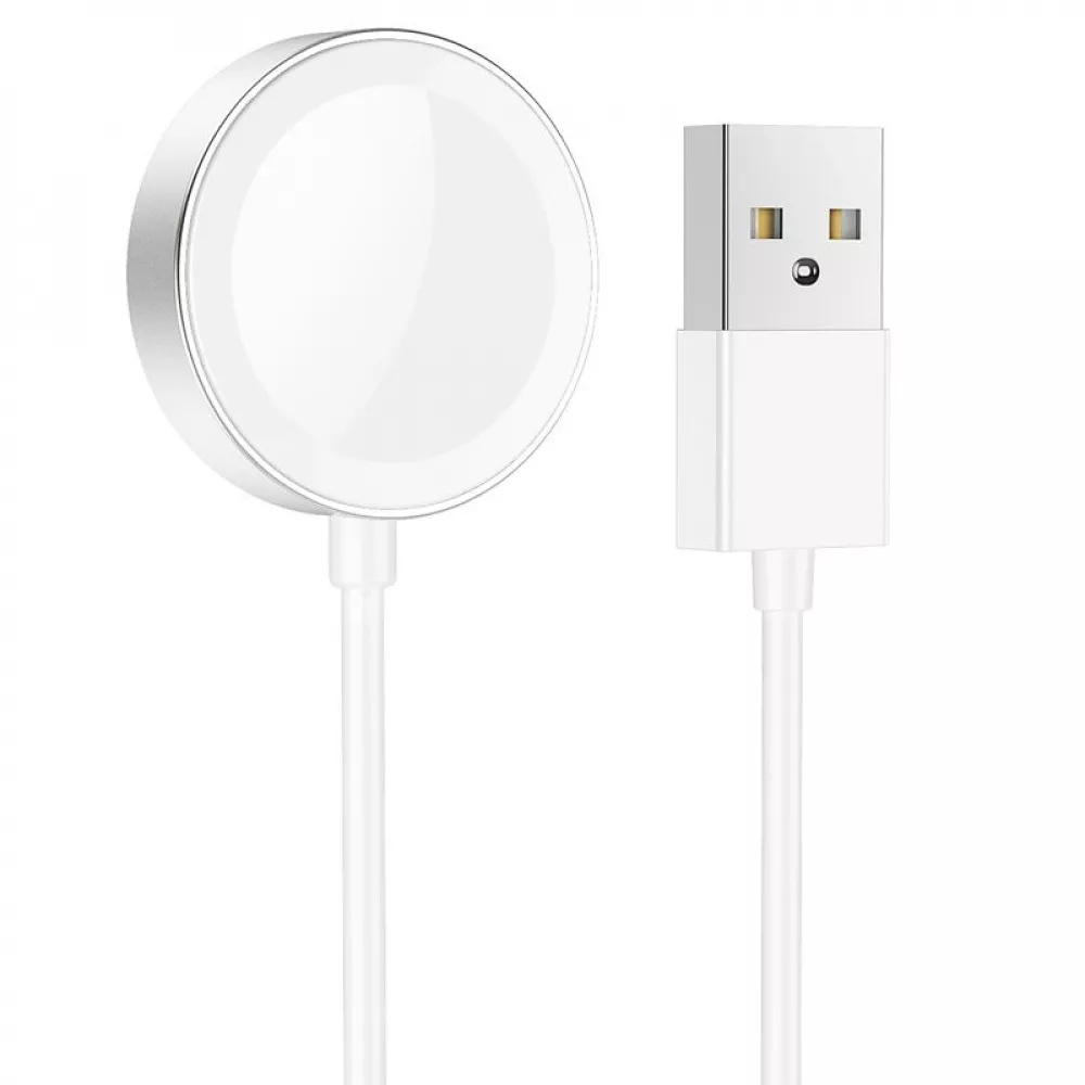 Бездротовий ЗП Hoco CW39 iWatch USB (білий)