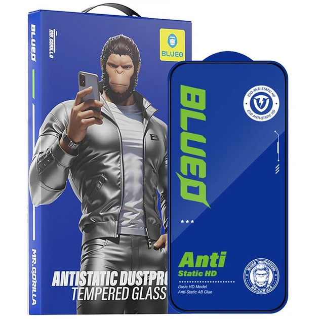 Захисне 2.5D скло Blueo Full Cover HD для Samsung Galaxy S25 / S24 (Чорний)