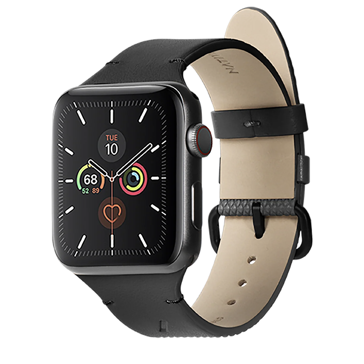 Ремінець Native Union (RE) Classic Band Black for Apple Watch 49/45/44mm (RESTRAP-AW-L-BLK)