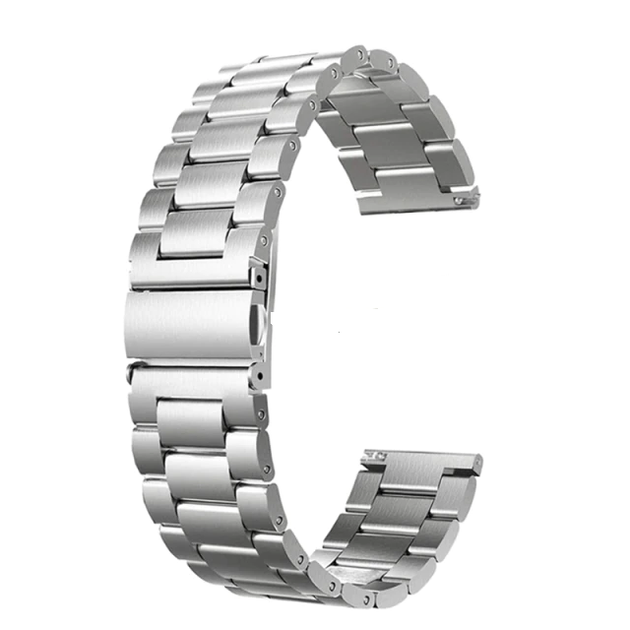 Ремінець універсальний Stainless Steel 22mm (срібний)
