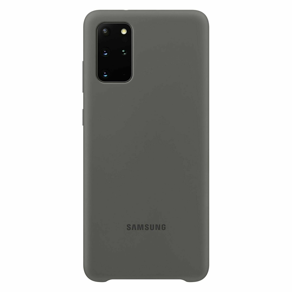 Чохол Original Samsung Silicone Cover Gray для Samsung S20+ G985