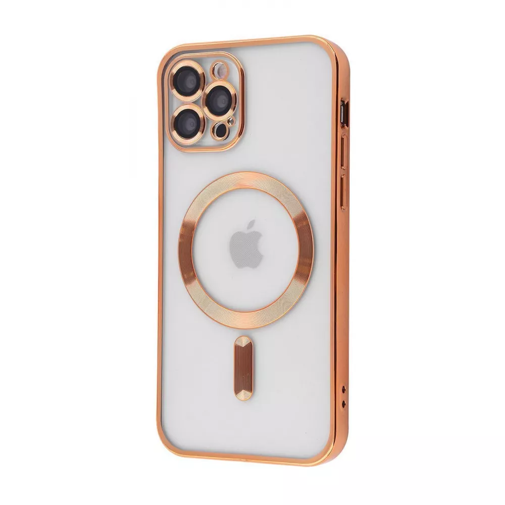 Чохол Metal Matte Case with Magnetic Ring iPhone 12 Pro (золотий)