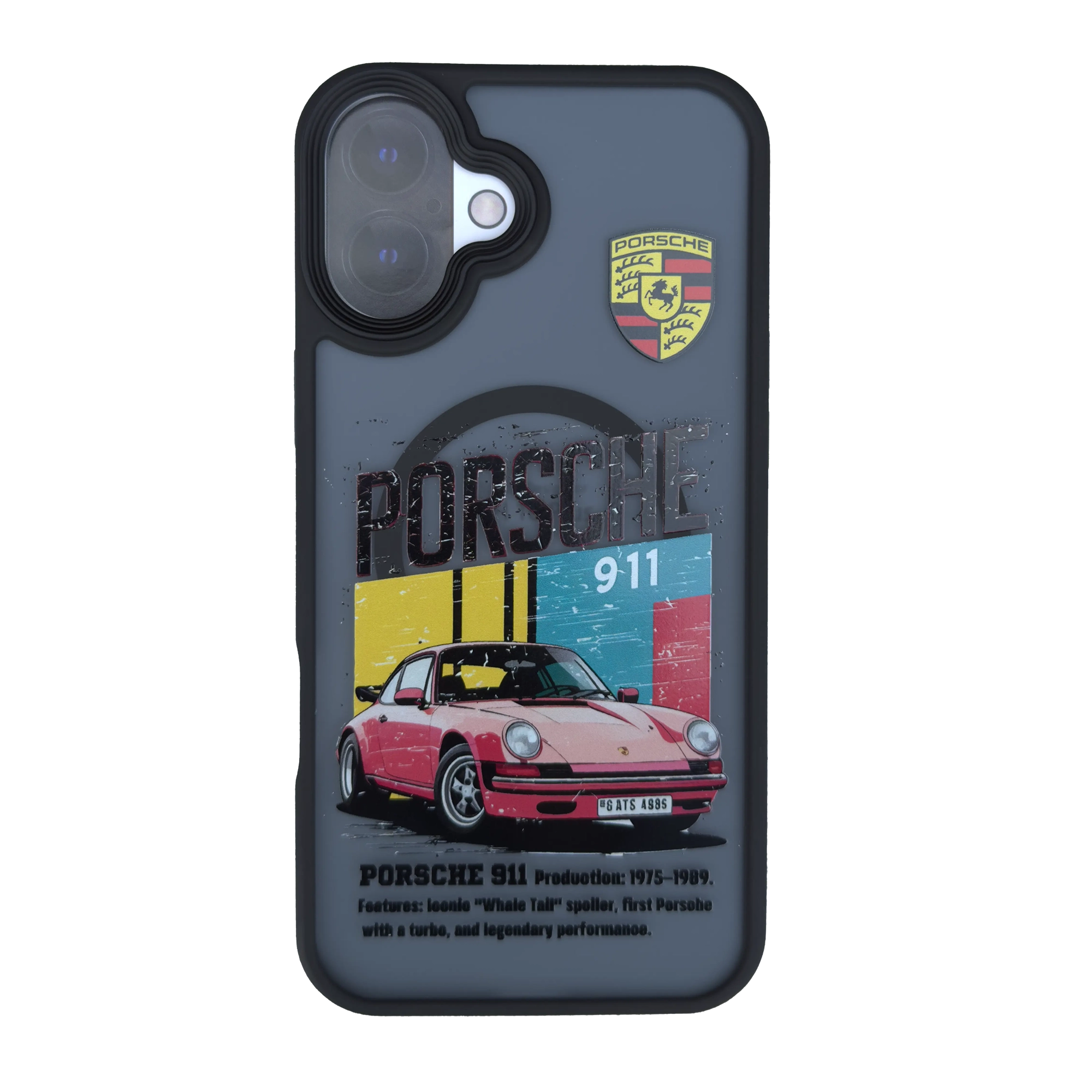 Чохол MaiKai Strong Art Series with Magnetic для iPhone 16 Plus (Porsche 911-75