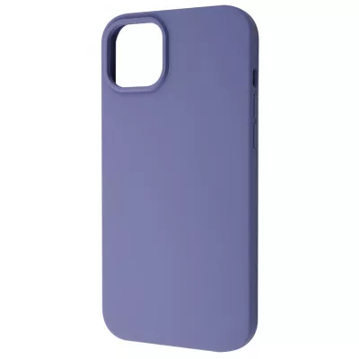 Чохол WAVE Full Silicone Cover iPhone 14 Plus (лавандово-сірий)