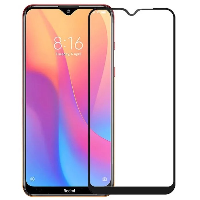 Захисне Скло MaiKai 3D Curved Full Glass для Xiaomi Redmi 9A/9C Black