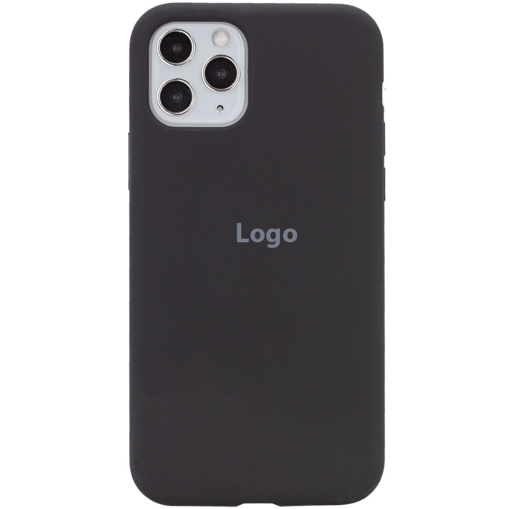 Чохол Silicone Case Full Protective (AA) iPhone 13 Pro (Чорний/Black)