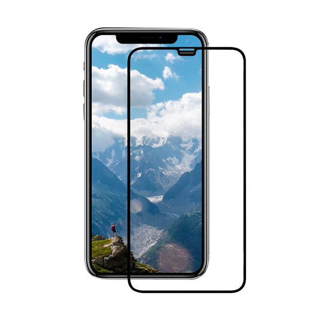 Захисне скло MrJoker Full Glue GlassHD with Mesh for iPhone 12/12 Pro