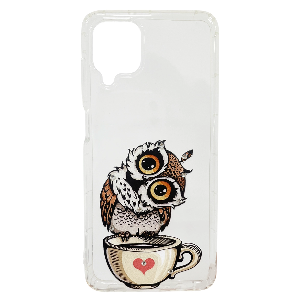 Чохол Silicon Print Case для Samsung A125 (A12-2021) (Owl)
