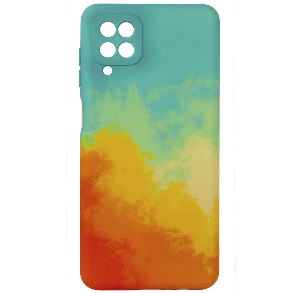 Чохол MiaMi Mix Color for Samsung A125 (A12-2021) - Orange - Blue