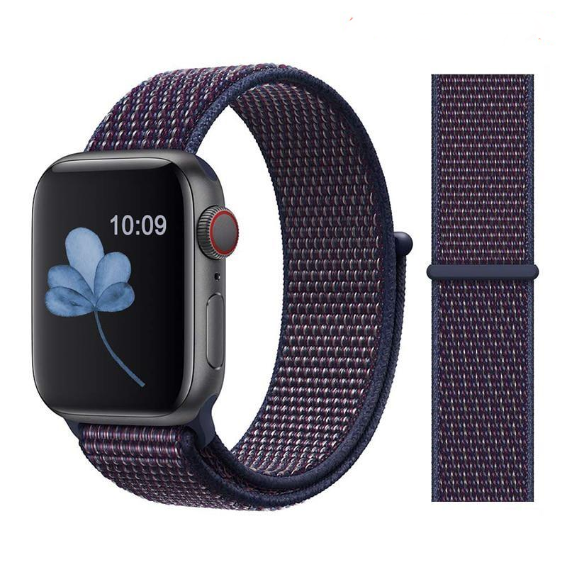 Ремінець нейлоновий Sport Loop Apple Watch 42/44/45/49mm (Indigo)