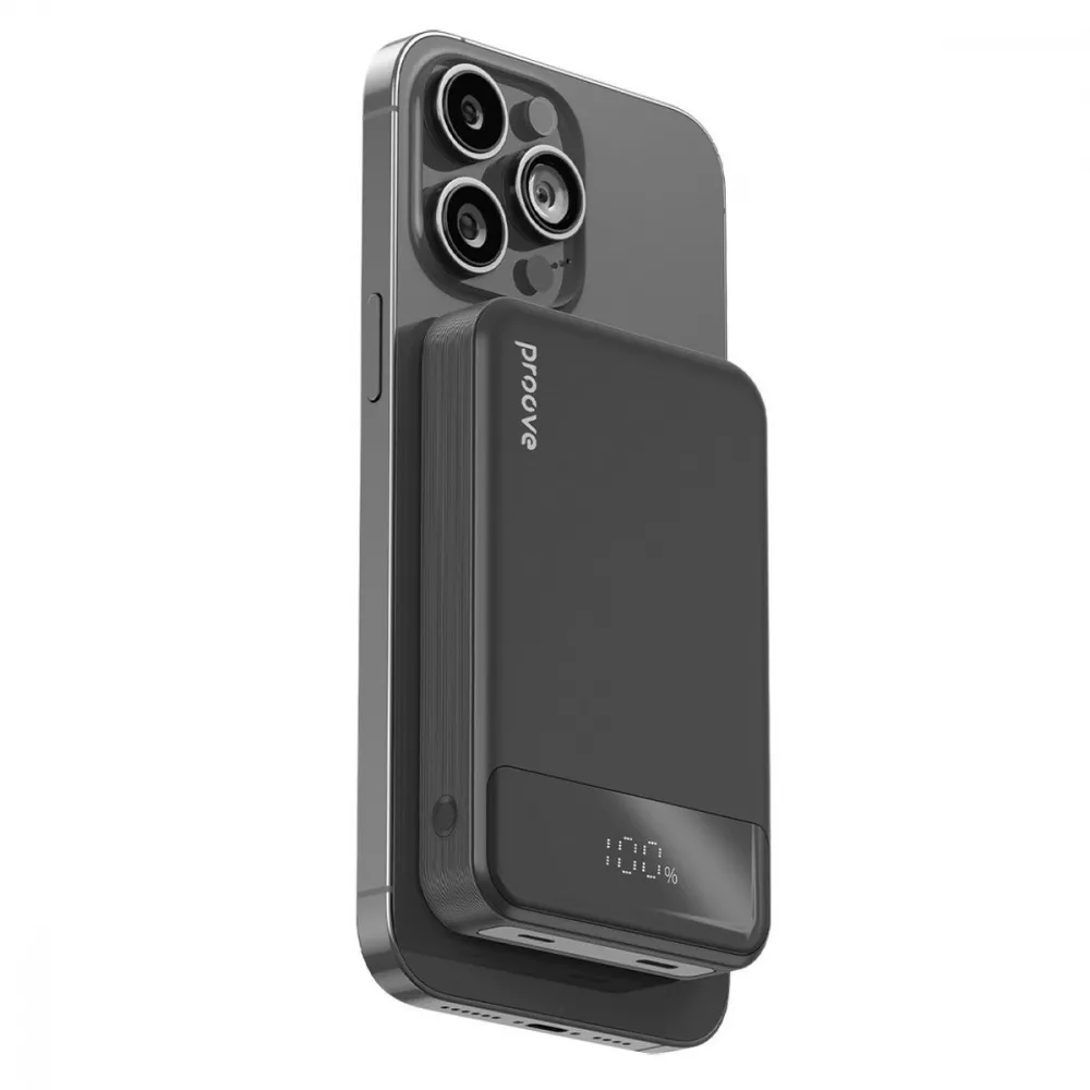 Портативна Батарея Proove Hoodman Magnetic 20W 10000mAh (чорний)