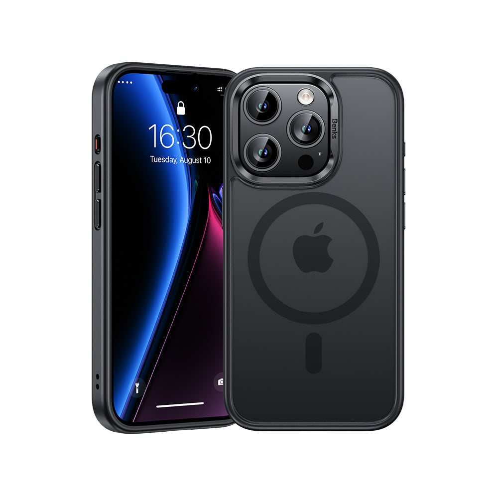 Чохол Benks MagClap Mist Phone Black Case for iPhone 15 Pro